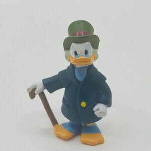 2002 Disney Uncle Scrooge McDuck Disneyana Collectible Toy PVC Figure